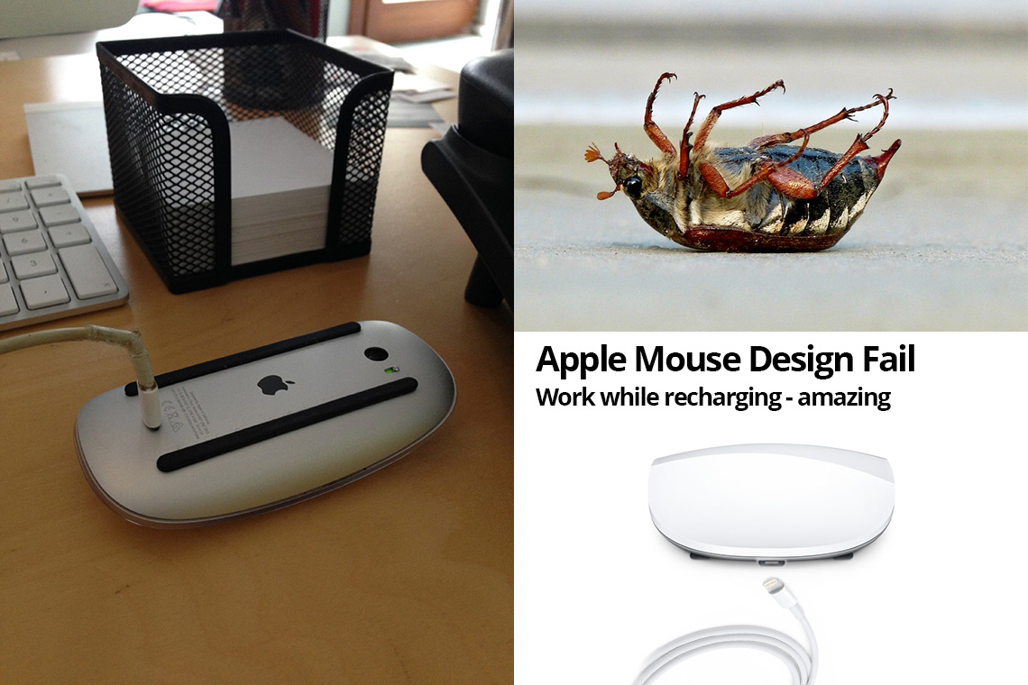 Apple Mouse Design Fail
